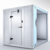 Thumbnail image #4 for AmeriKooler Quick Ship Indoor 8 Ft. x 8 Ft. Walk-In Cooler with Aluminum Floor and Remote R-448A Refrigeration