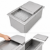 Thumbnail image #5 for John Boos Drop-In Stainless Steel Ice Bin with Sliding Lid, 34 x 18 x 12 Inches
