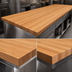 Thumbnail image #4 for John Boos Appalachian Red Oak Edge Grain Kitchen Countertop, 108 Inch x 25 Inch x 1-1/2 Inch, Penetrating Oil Finish
