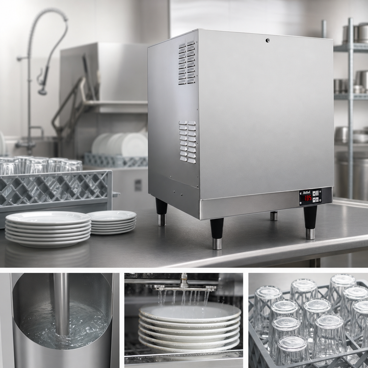 Product image #4 for Hubbell J1639 Electric Booster Heater with 16-Gallon Stainless Steel Tank, 39 kW