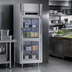 Thumbnail image #4 for Victory UltraSpec Shallow Depth 1-Section Reach-In Freezer with 2 Half-Height Glass Doors, 20.15 Cu. Ft.