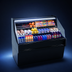 Thumbnail image #4 for Howard-McCray Ovation Series R-OS30E-4-LED 51-Inch Remote Open-Air Merchandiser with LED Lighting