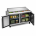 Thumbnail image #4 for IKON Refrigeration Mega Top Two-Section Sandwich/Salad Prep Table with 24 1/6 Pans, 61-1/5 Inches Wide