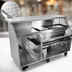 Thumbnail image #4 for Glastender 66-Inch Stainless Steel Portable Bar for Glassware with 12-Inch Cocktail Ice Bin