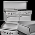 Thumbnail image #4 for Southbend Ultimate 60-Inch Gas Restaurant Range with 4 Pyromax Open Burners, 24-Inch Griddle/Broiler, Convection Oven and Cabinet Base