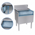 Thumbnail image #4 for Glastender Extra Deep Stainless Steel Underbar Ice Bin with 10-Circuit Cold Plate