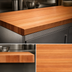 Thumbnail image #4 for John Boos Boos Block American Cherry Edge Grain Kitchen Countertop, 144 x 32 x 2-1/4 Inches, Penetrating Oil Finish