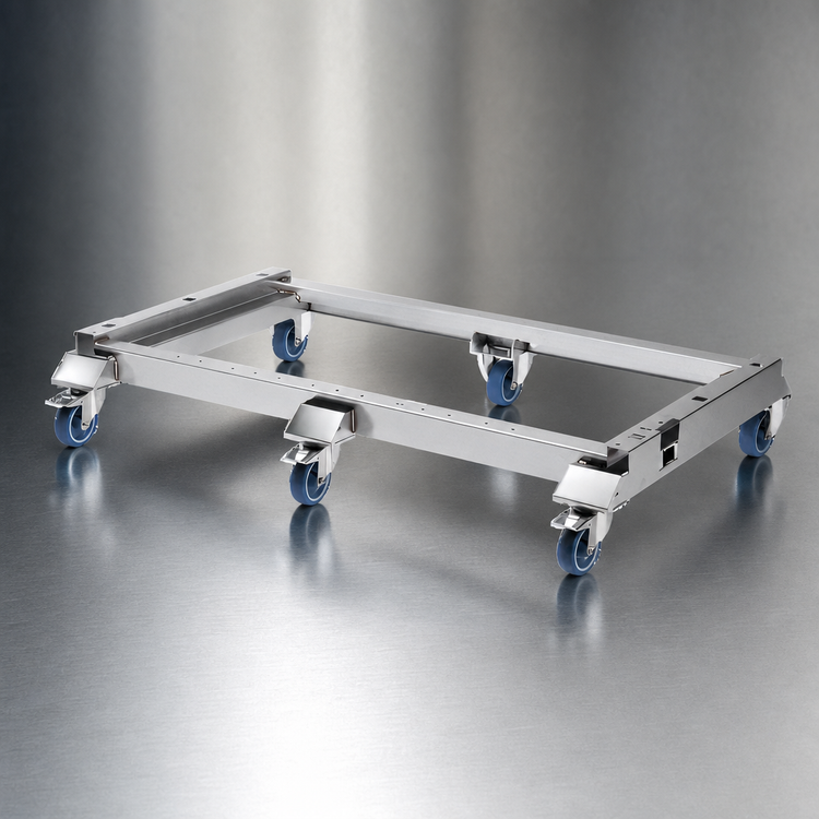 Product image #4 for Vulcan PRECIPAN 40 Gallon Caster Frame Kit for Braising Pan & Tilt Skillet