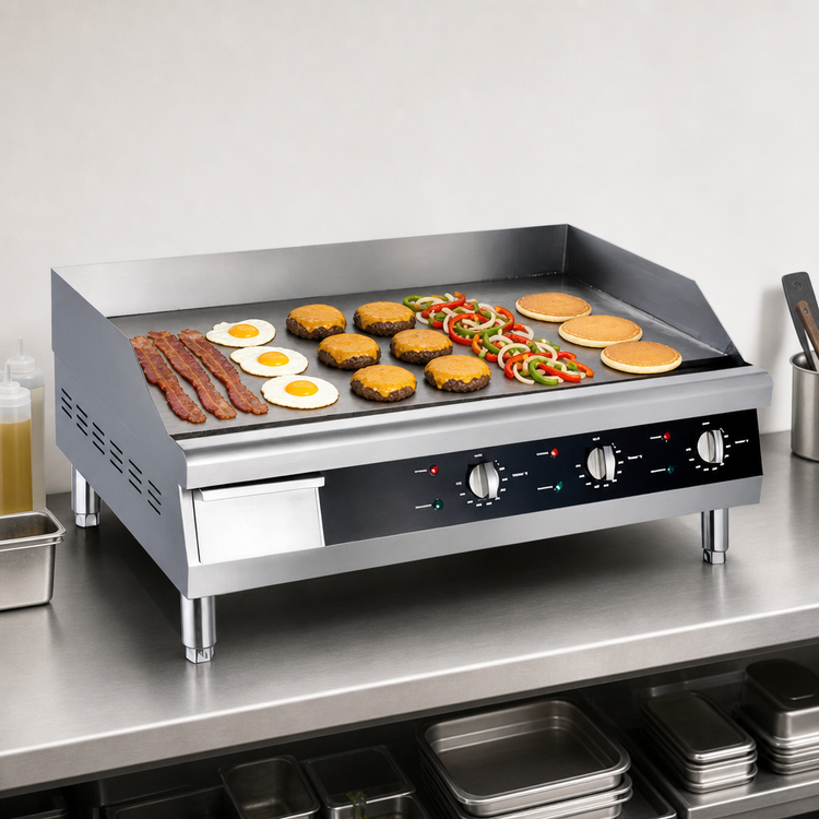 Product image #4 for Serv-Ware ETG-30 30-Inch Electric Thermostatic Countertop Griddle