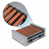 Thumbnail image #4 for Roll-A-Grill Wide Roller Hot Dog Grill with 10 GripsIt Coated Rollers, 45 Hot Dog Capacity, 220V
