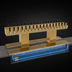 Thumbnail image #4 for Glastender Double-Sided Countertop Draft Dispensing Tower, 36 Faucets, 2 Columns, Polished Brass Finish
