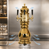 Thumbnail image #4 for Glastender Black Forest 2-Faucet Air-Cooled Countertop Draft Dispensing Tower, Polished Brass