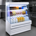 Thumbnail image #4 for Howard-McCray Ovation Series Dairy Open Merchandiser, 99-Inch Wide, 2 Rows of Lighted Shelves, Self-Contained Refrigeration