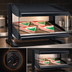 Thumbnail image #4 for Hatco HXMS-30 30-Inch Slant Countertop Heated Food Merchandiser with LED Lighting