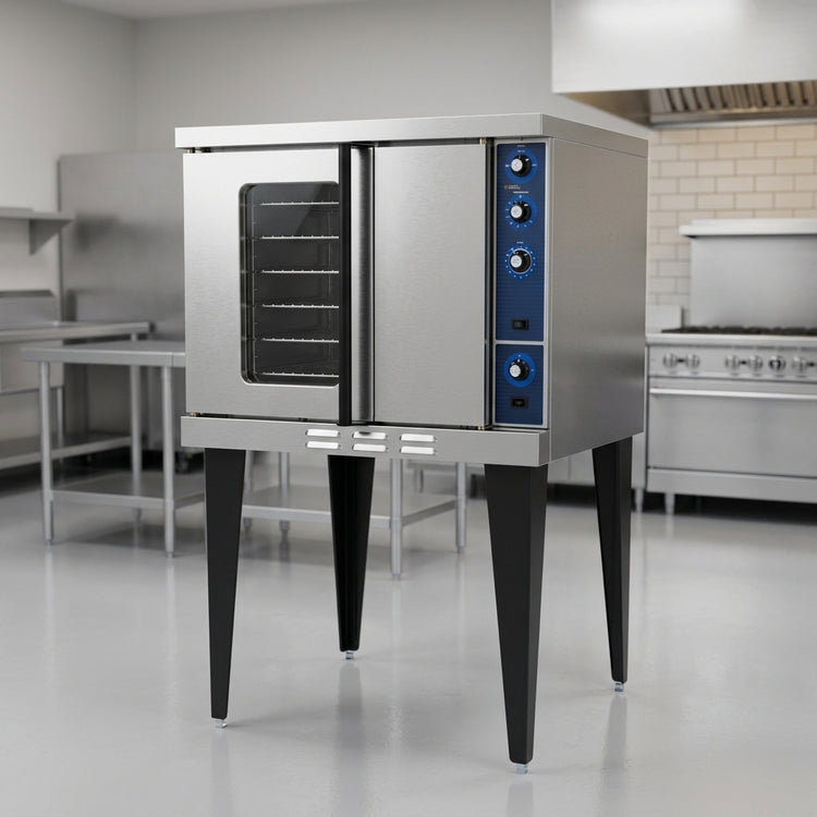 Product image #3 for Duke 613-G3V Single-Deck Deep Depth Gas Convection Oven with V-Basic Controls