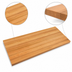 Thumbnail image #4 for John Boos Appalachian Red Oak Island Countertop, 144 x 27 x 1-1/2 Inch, Edge Grain, Penetrating Oil Finish