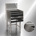 Thumbnail image #4 for Eagle Group Spec-Bar 12-Inch Wide x 24-Inch Deep Freestanding Liquor Bottle Display Unit, 4-Step, No Speed Rail