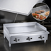 Thumbnail image #4 for Comstock-Castle Diner Series 72-Inch Countertop Gas Griddle with Thermostat Controls