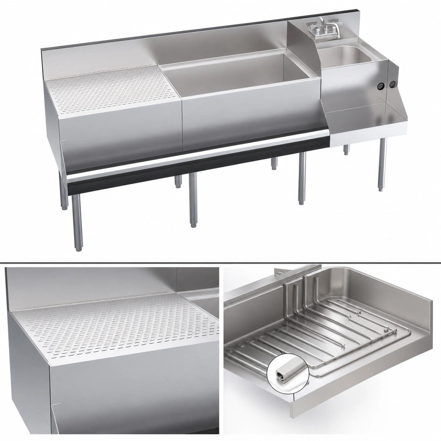 Built-In 10-Circuit Cold Plate