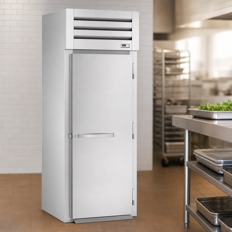 Product image #4 for True SPEC SERIES Roll-Thru Heated Cabinet, 1-Section, Stainless Steel Front & Rear Doors