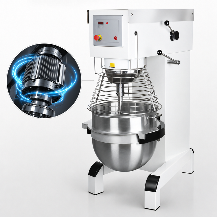 Product image #4 for Varimixer V80 80-Quart Floor Model Planetary Mixer with 4 HP, Variable Speed, Timer, and #12 Hub