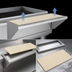 Thumbnail image #4 for Vulcan 47-Inch Stainless Steel Sani-Tuff Two-Piece Cutting Board Accessory for VACB47 Counter Model Gas Charbroiler