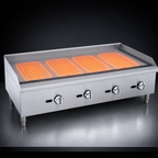 Thumbnail image #4 for Hurakan by Equip.me 48-Inch Countertop Gas Griddle with 4 Burners, 3/4-Inch Plate