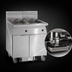 Thumbnail image #4 for Imperial 4-Battery Electric Floor Fryer with Built-In Space Saver Filter System, 75 lb. Tanks, Immersed Elements, and Computer Controls