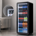 Thumbnail image #4 for True Edge Glass Curved 1-Section Refrigerated Merchandiser with Hinged Glass Door