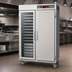 Thumbnail image #4 for Metro C5 6 Series Mobile Full-Height Pass-Thru Heated Holding Cabinet with Combination Doors, 35-Pan Capacity, 120V
