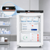 Thumbnail image #4 for KoolMore 4.5 Cu. Ft. White Countertop Medical Pharmacy Refrigerator with Glass Door, Alarm System and Backup Battery