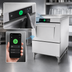 Thumbnail image #4 for Hobart LXGNPR-1 Advansys Undercounter Glass Washer with PuriRinse and 14-Inch Leg Stand