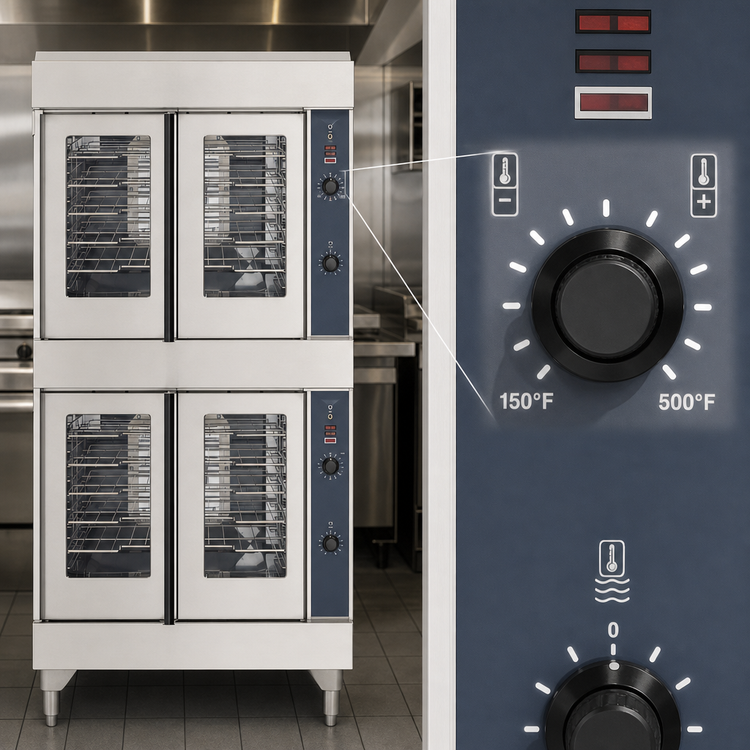 Product image #4 for Wolf WC44GD Full-Size Double-Deck Standard Depth Gas Convection Oven