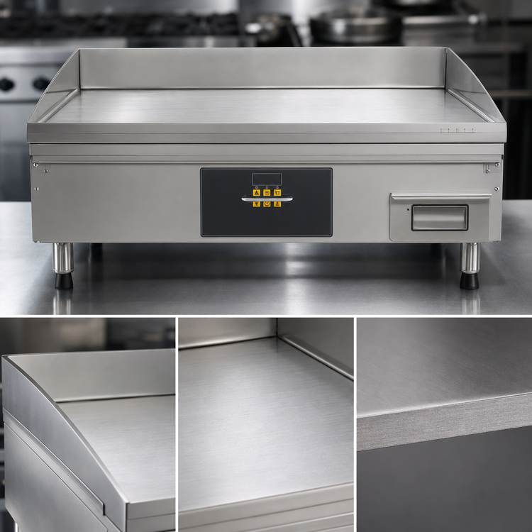 Product image #4 for AccuSteam 36-Inch Countertop Electric Steam-Heated Griddle