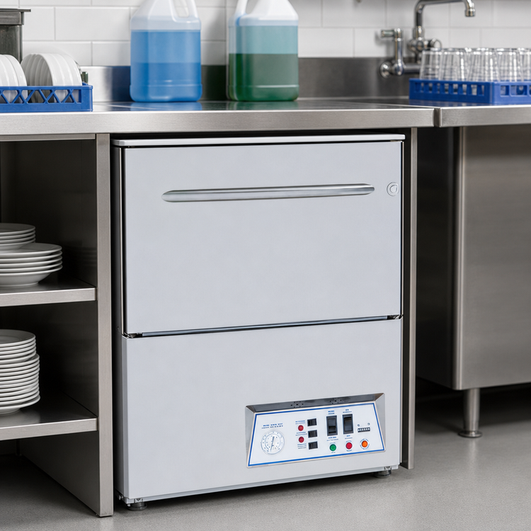Product image #4 for Jackson DishStar® LT-H Undercounter Low-Temperature Chemical Sanitizing Dishwasher with Sustaining Heater
