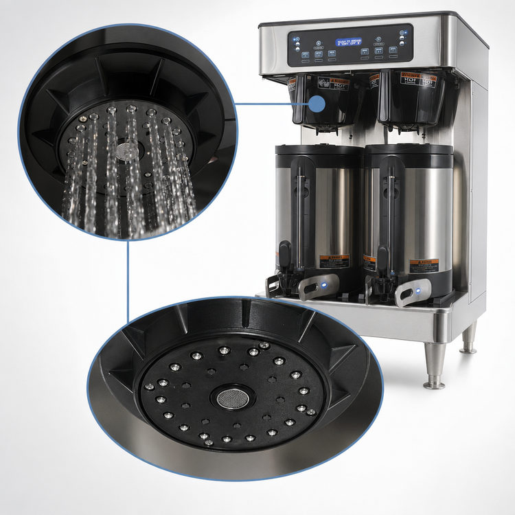 Product image #4 for BUNN ICB Twin Soft Heat Infusion Series Automatic Fill Coffee Brewer