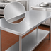Thumbnail image #4 for Duke 144-Inch x 36-Inch Stainless Steel Work Table with Undershelf, 36-Inch High
