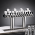 Thumbnail image #4 for Perlick 10-Faucet Illuminated Winged Bridge Draft Tower, Countertop, Polished Chrome, Glycol-Cooled