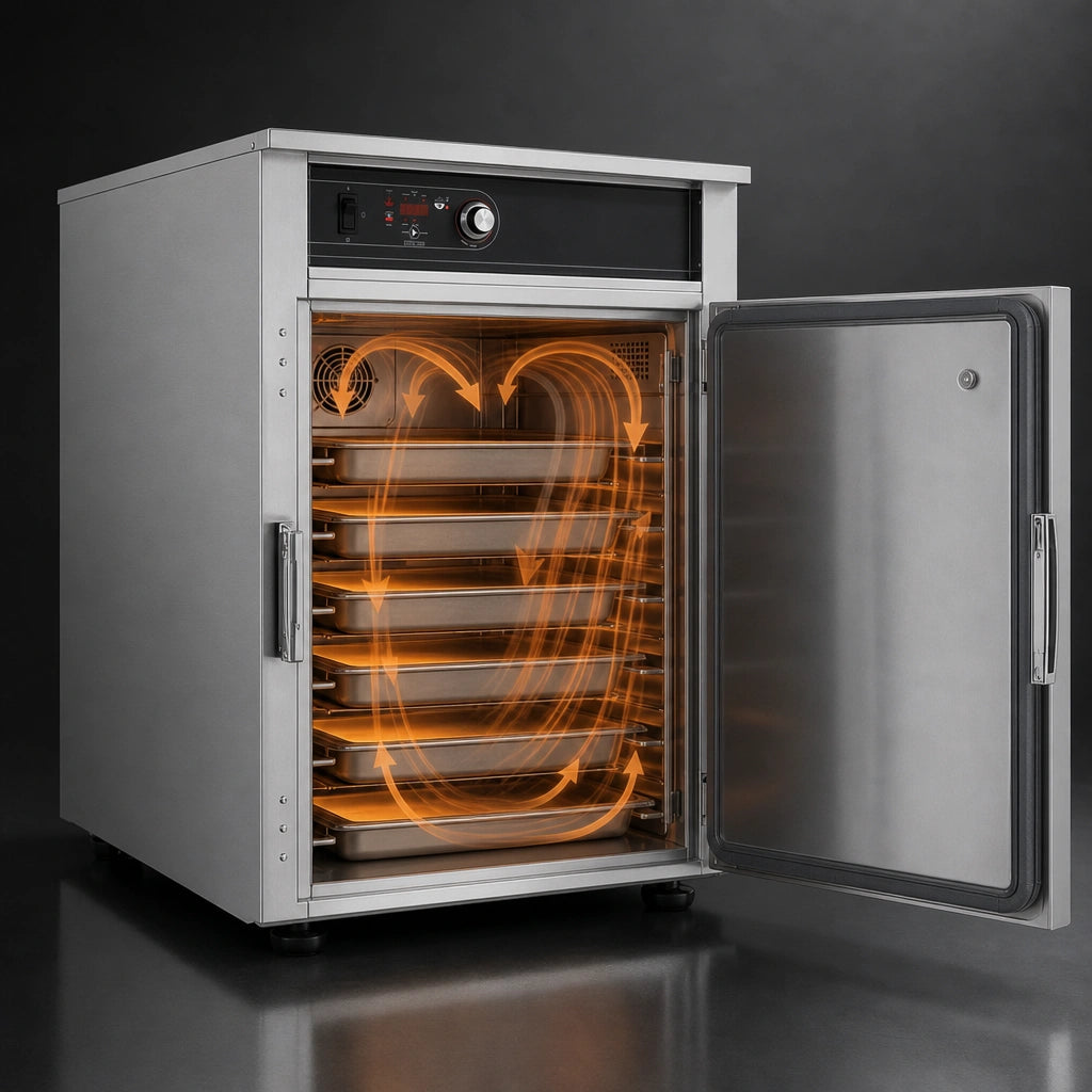 Low-Air-Circulation Heating System