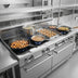 Thumbnail image #3 for Jade Range Titan JTRH-6HT 72-Inch Six Hot Top Cabinet Base Gas Range