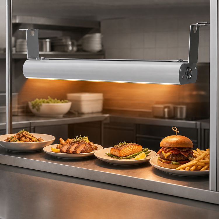 Product image #4 for Vollrath 72-Inch Low Profile Unlighted Strip Heat Lamp with Aluminum Housing