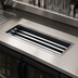 Thumbnail image #4 for Krowne Royal Series Double Built-In Speed Rail, 34 x 10 Inches, Stainless Steel