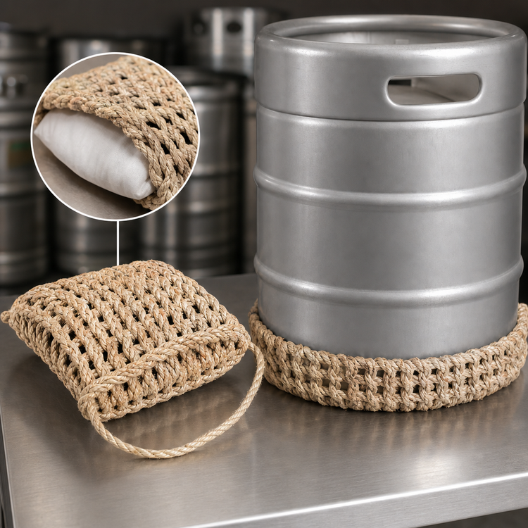 Product image #4 for Micro Matic Rope Keg Bumper with Pillow-Type Cushion, 9 x 15 x 14 Inches