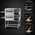 Thumbnail image #4 for Lincoln Impinger II 1100 Series Double-Stack Gas Conveyor Pizza Oven Package with FastBake and easyTouch Controls