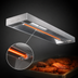Thumbnail image #4 for Eagle RedHots 60-Inch Single Rod Unlighted Strip Heat Lamp, 240V, 1050W