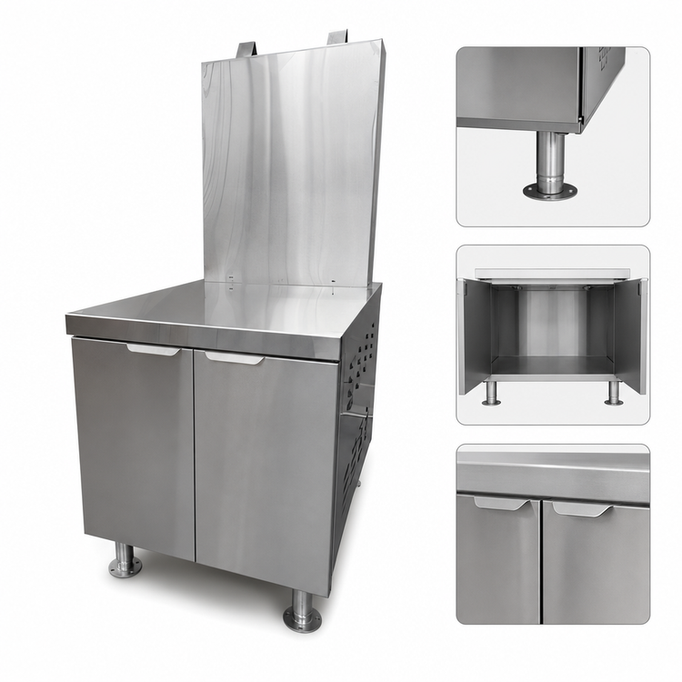 Product image #4 for Crown CG-330 Gas Steam Generator, 36-inch Cabinet Base, Freestanding