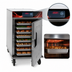 Thumbnail image #4 for Cres Cor Mobile Half-Height Insulated Radiant Heated Holding Cabinet with Top-Mount Heater, 8 Pan Capacity