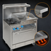 Thumbnail image #4 for Comstock-Castle 36-Inch Gas Raised Griddle Range with Extra-Wide 31-1/2-Inch Oven, Stainless Steel Exterior, Back Riser and High Shelf