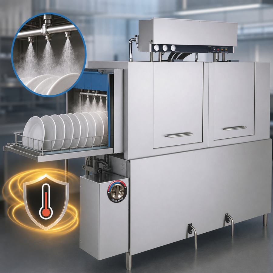 High-Temperature Sanitizing Rinse