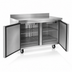 Thumbnail image #4 for Delfield 60-Inch Two-Section Refrigerated Worktop with 2 Doors and 4-Inch Backsplash